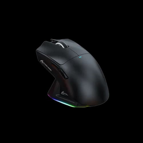 ATTACK SHARK X11 Tri-Mode Wireless Gaming Mouse with RGB Charging Dock (Black)