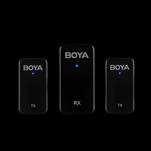BOYA BY-Wmic5-M2 Ultracompact 2.4GHz Dual-Channel Wireless Microphone System