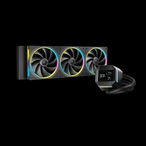 Deepcool LM360 360mm ARGB Liquid CPU Cooler With Display