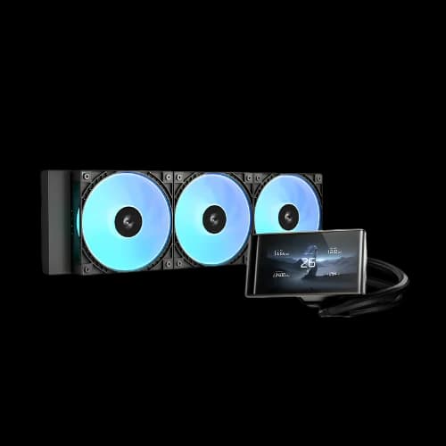 Deepcool LT360 VISION ARGB 4.5 inch LCD screen Liquid CPU Cooler