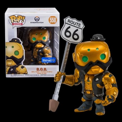 Funko Pop! B.O.B Gold Exclusive Action Figure Action Figure (Games 558)