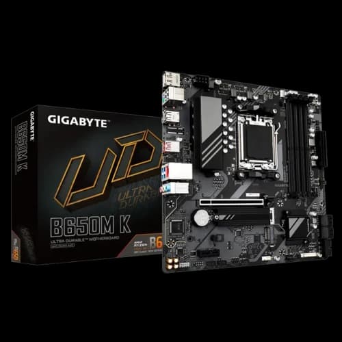 GIGABYTE B650M K AM5 DDR5 Micro ATX Motherboard