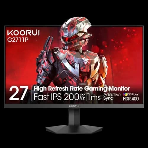 KOORUI G2722P 27-Inch 200Hz QHD IPS Gaming Monitor