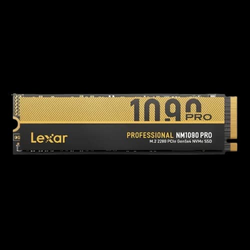 Lexar Professional NM1090 Pro 1TB M.2 2280 PCIe Gen 5 NVMe SSD With DRAM