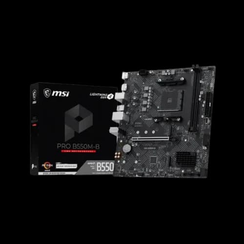 MSI PRO B550M-B AMD AM4 mATX Motherboard