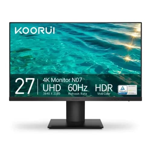 KOORUI N07 27-inch 4K UHD 60Hz IPS Business Monitor (Black)