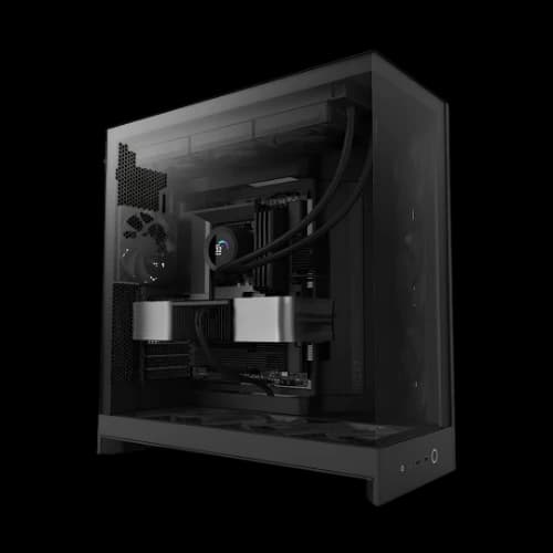 NZXT H9 Flow Dual-Chamber MId-Tower Airflow Casing (Black)