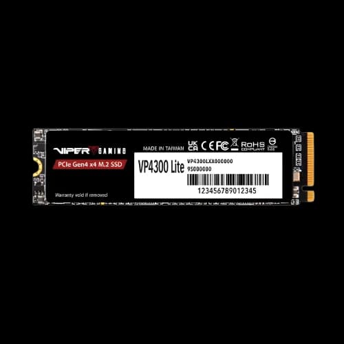 PATRIOT VIPER Gaming VP4300 Lite 4TB PCIe Gen4 M.2 NVMe SSD