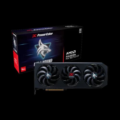PowerColor Hellhound AMD Radeon RX 9070 XT 16GB GDDR6 Graphics Card