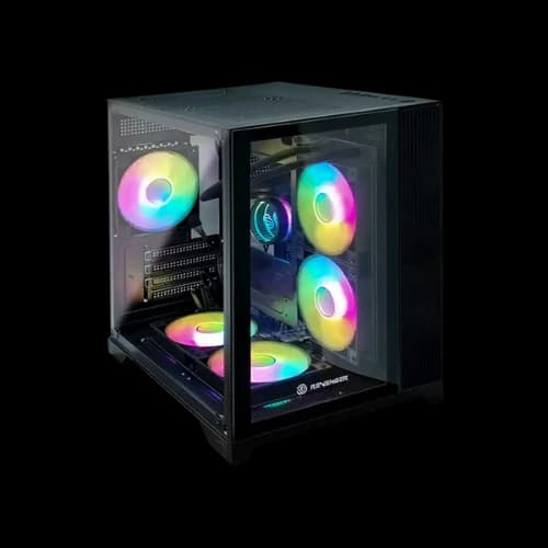 Revenger LEO Dynamic Mini Mid-Tower ATX Casing (Black)