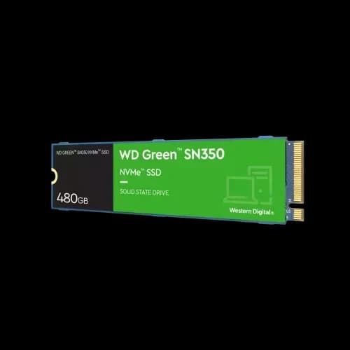 Western Digital Green SN350 480GB M.2 NVMe Gen3 SSD