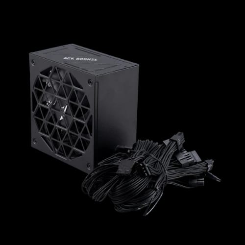 1st player ack bronze atx 31 650w pg5 non modular 80 plus bronze certified black power supply 4