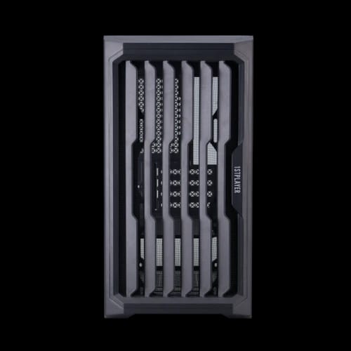 1stplayer h2 argb m atx gaming case black 2