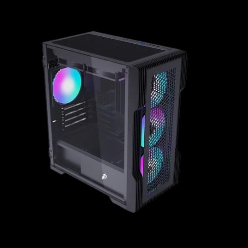 1stplayer t3 mesh m atx gaming case black