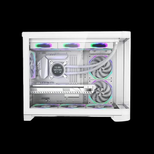 1stplayer uv6 m atx mid tower gaming casing white 3