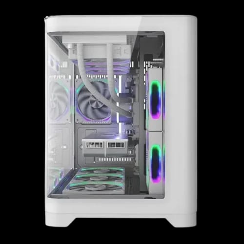 1stplayer uv6 m atx mid tower gaming casing white 5