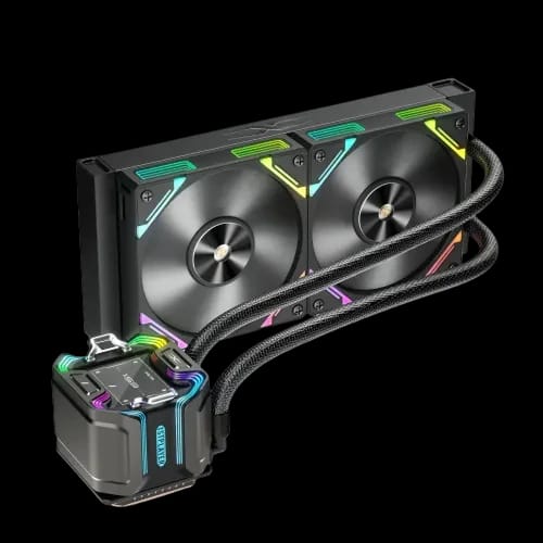 1stplayer x 240 argb liquid cpu cooler black