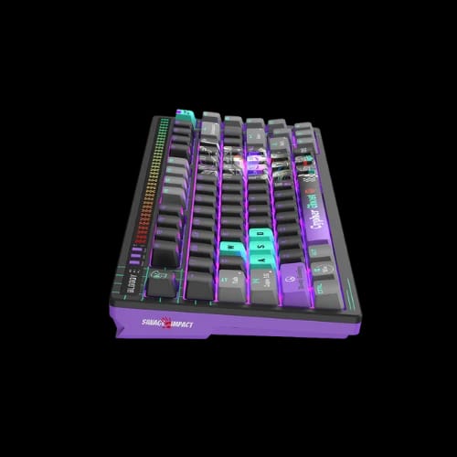 a4tech bloody at75 rgb wired mechanical gaming keyboard cypher ghostside