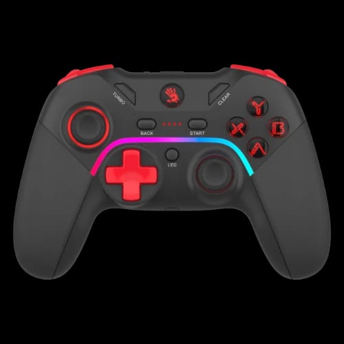 a4tech bloody gpw70 24g wireless rgb gaming controller sports blackmain