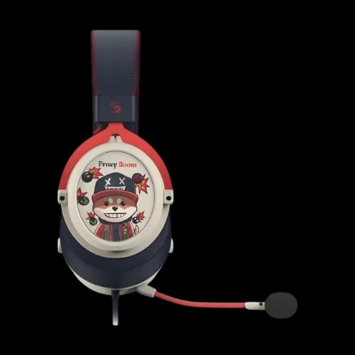 a4tech bloody m595 hybridcore usb gaming headphone proxy boomleft side