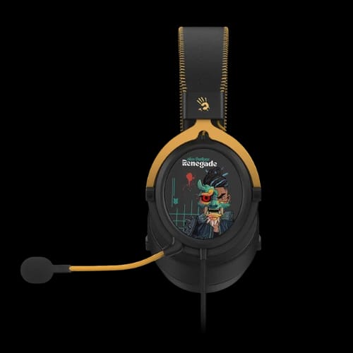 a4tech bloody m595 hybridcore usb gaming headphone renegade midnightright side