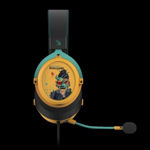 a4tech bloody m595 hybridcore usb gaming headphone renegade sunsetleft view