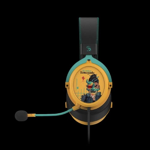 a4tech bloody m595 hybridcore usb gaming headphone renegade sunsetright view
