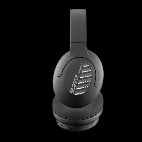 a4tech bloody mh360 bluetooth v53 wireless headset blackleft view
