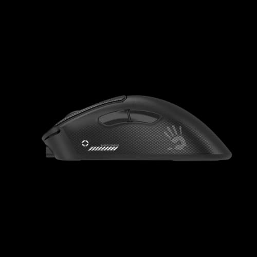 a4tech bloody r73 pro dual mode wireless gaming mouse blackleft side