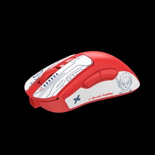 a4tech bloody r73 ultra dual mode wireless gaming mouse pyro blazewith sticker