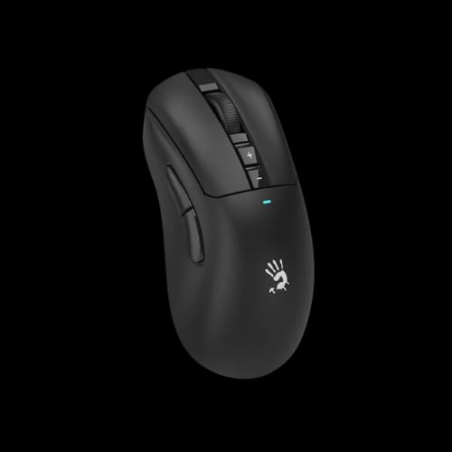 a4tech bloody r73 ultra duo dual mode wireless gaming mouse blackleft side