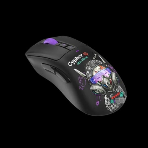 a4tech bloody r73 ultra duo dual mode wireless gaming mouse cypher ghostside