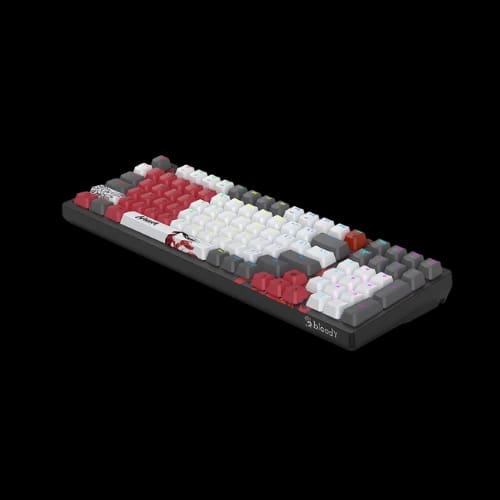 a4tech bloody s98 blms red switch rgb mechanical keyboard naraka angel