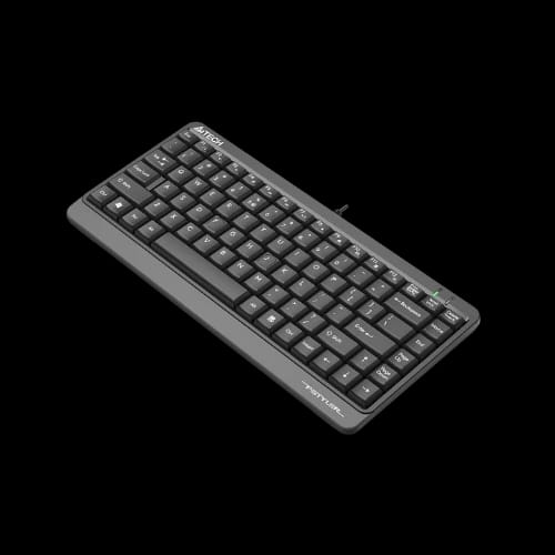 a4tech fk11 usb mini keyboard with bangla black front side