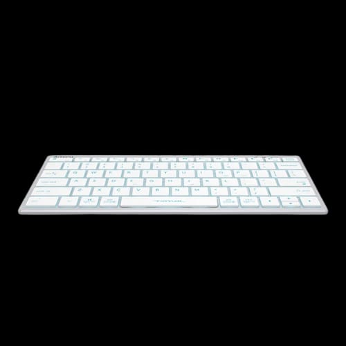 a4tech fx61 mini fstyler wired keyboard ice blue front