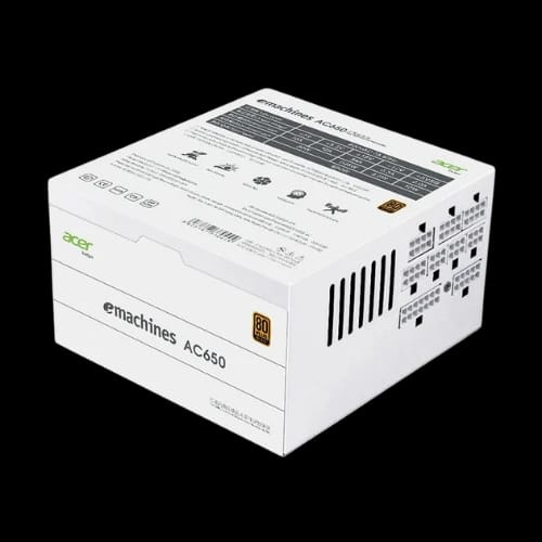 acer ac 650 650w 80 plus bronze full modular power supply white 2
