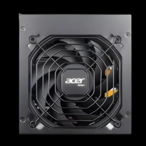 acer ac 750 750w 80 plus bronze full modular power supply front
