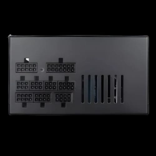 acer ac 750 750w 80 plus bronze full modular power supply side
