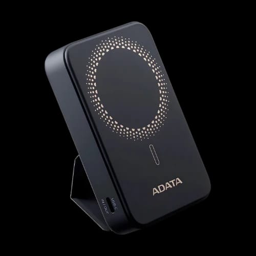 adata r100 10000mah black 20w magnetic wireless charging power bank main