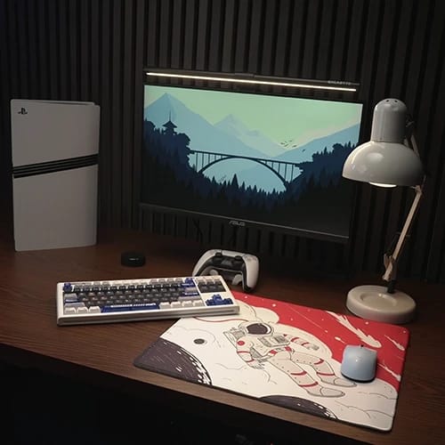 adrift space mouse pad full gaming setup