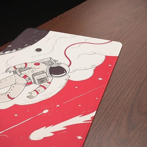 adrift space mouse pad top view