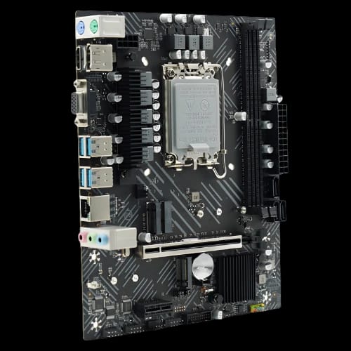 afox b760d5 ma v4 ddr5 intel motherboard side ports