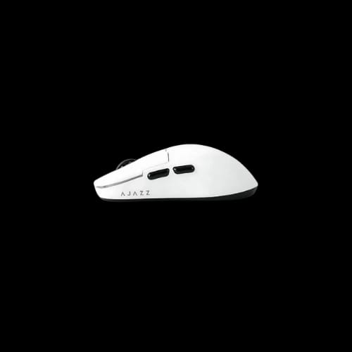 ajazz aj159 tri mode gaming mouse white side