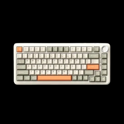 ajazz ak820 max plus tri mode 75 without screen rgb hot swap retro mechanical keyboard 2