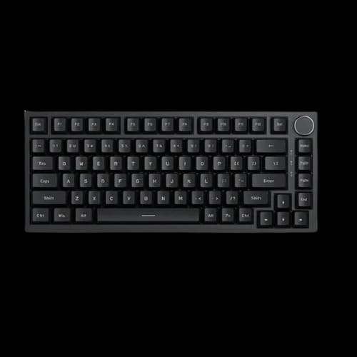 ajazz ak820 red switch gasket mounted wired mechanical keyboard black