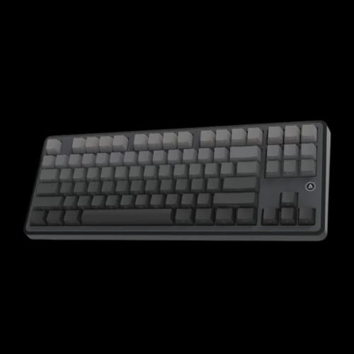 ajazz ak870 tri mode hot swap side print flying fish mechanical keyboard