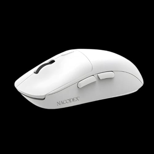 ajazz nj07 tri mode lightweight gaming mousewhitefront side