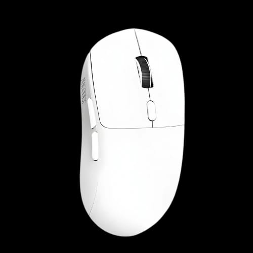 ajazz nj07 tri mode lightweight gaming mousewhitetop