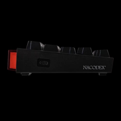 ajazz nk68 wired rgb hot swappable mechanical keyboard dongle