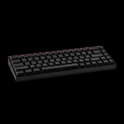 ajazz nk68 wired rgb hot swappable mechanical keyboard upper side left